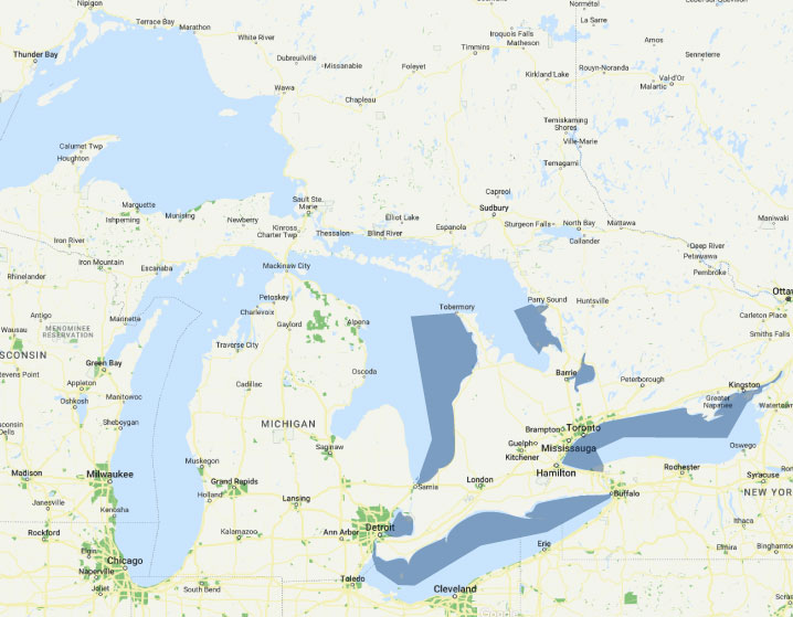 Ontario Coverage Areas