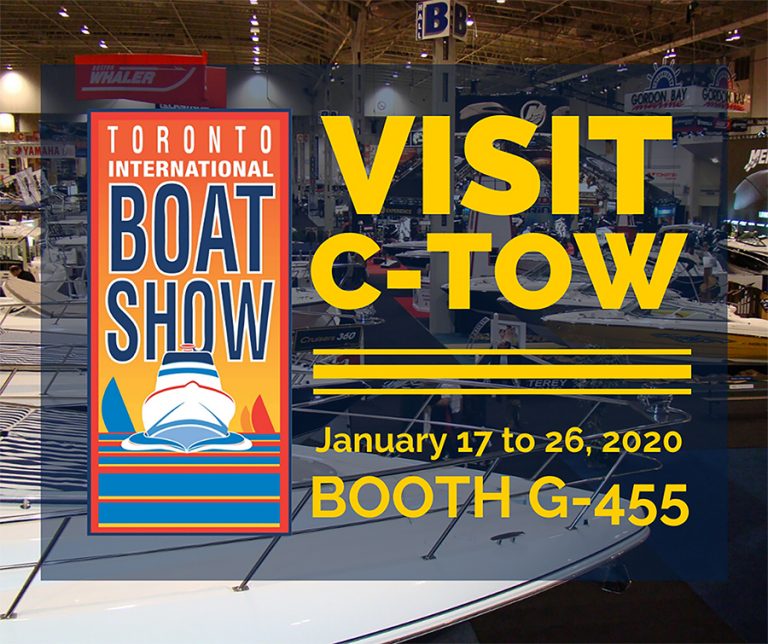 Visit CTow at the Toronto International Boat Show! CTow Marine