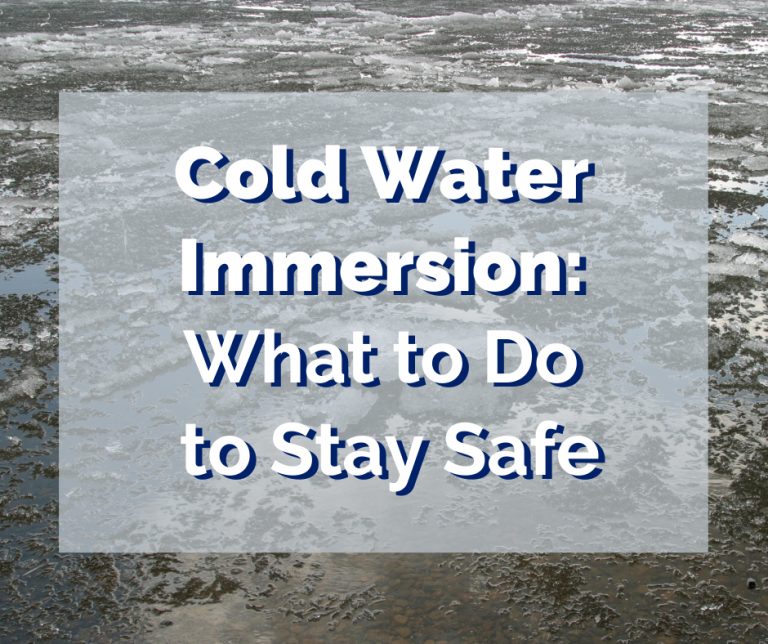 Cold Water Immersion What to Do to Stay Safe CTow Marine Assistance