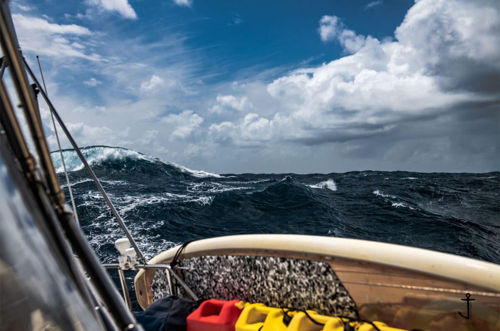 ocean crossing in a small sailboat