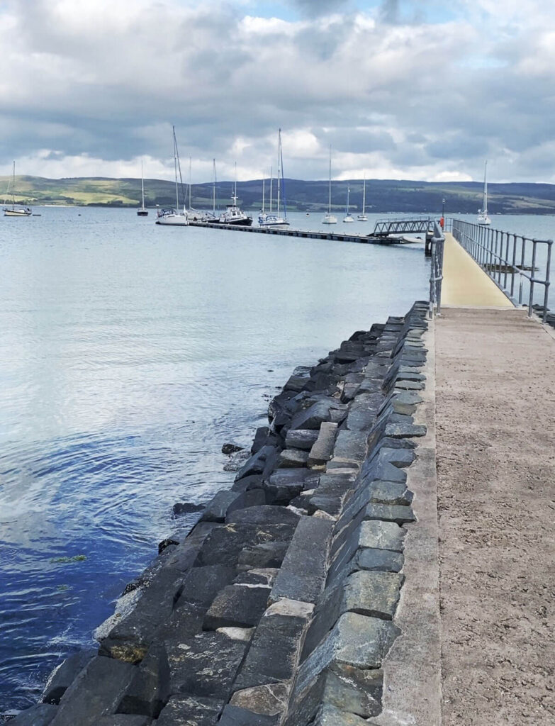 Sailing Jibsea exploring and discovering Scotland - anchoring in one of Scotland port